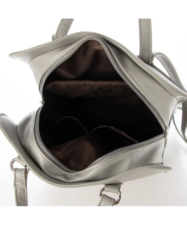 UNBILLION カシュカシュ cachecache / WEB限定2wayラウンドスクエアリュック グレー