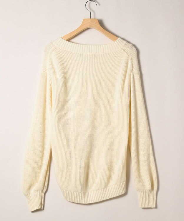 ONWARD Reuse Park 【any SiS】ニット秋冬 オフホワイト