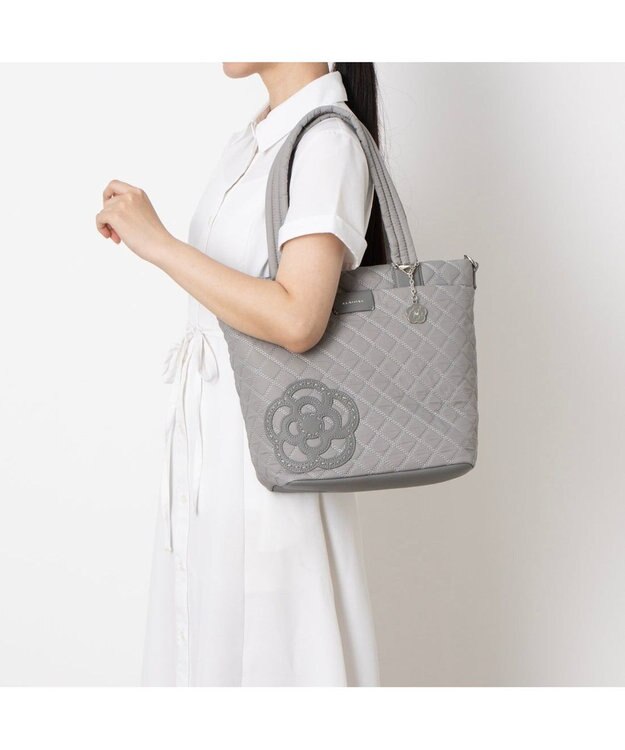 CLATHAS カペラ 2WAYトートバッグ グレージュ