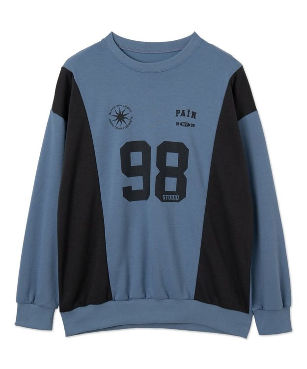 WEGO ナンバリングゲームプルオーバー ブルー