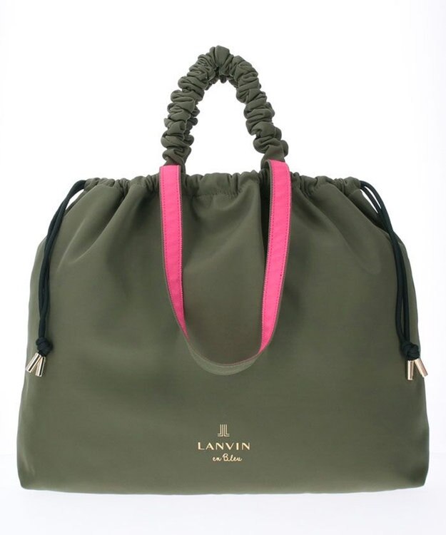 LANVIN en Bleu クラリス 2wayバッグ カーキ