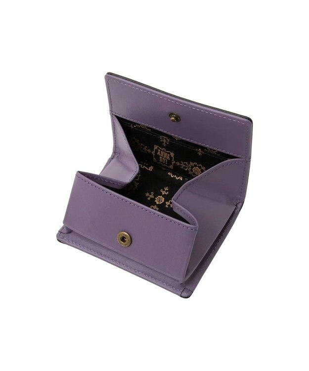 ANNA SUI ウィング BOX小銭入れ＆カード入れ クロ