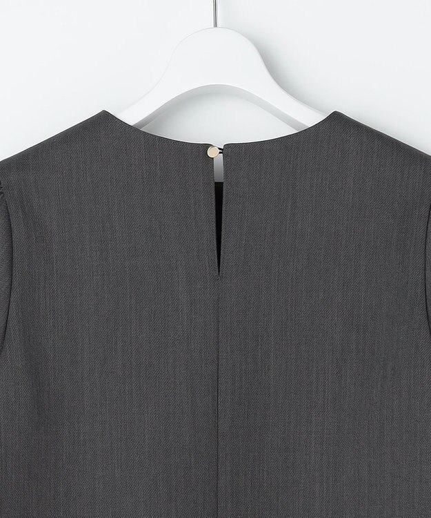 Feroux 【先行予約】2WAYレースカラー美シルエット セットアップ グレー系