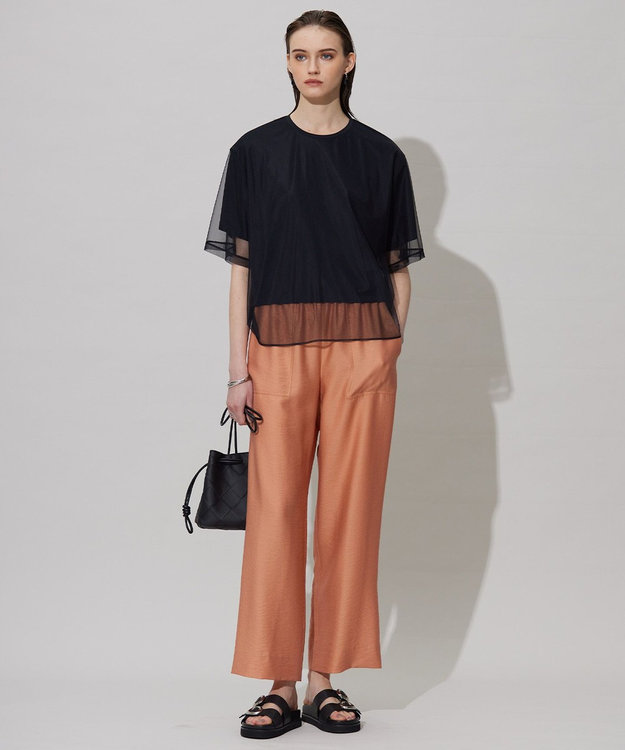 ICB ウーブンドロストショルダー ブラック系