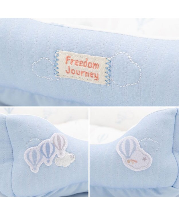 PET PARADISE ペットパラダイス やさしいカドラー  《気球柄》Ｌ ライトブルー