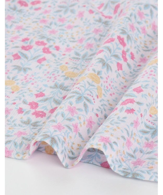 Wing パジャマ 綿100%(本体) 楊柳素材 高島ちぢみ（Ｒ） 7分袖 長袖 8分丈 レディース EP8043 ウイング／ワコール ピンク