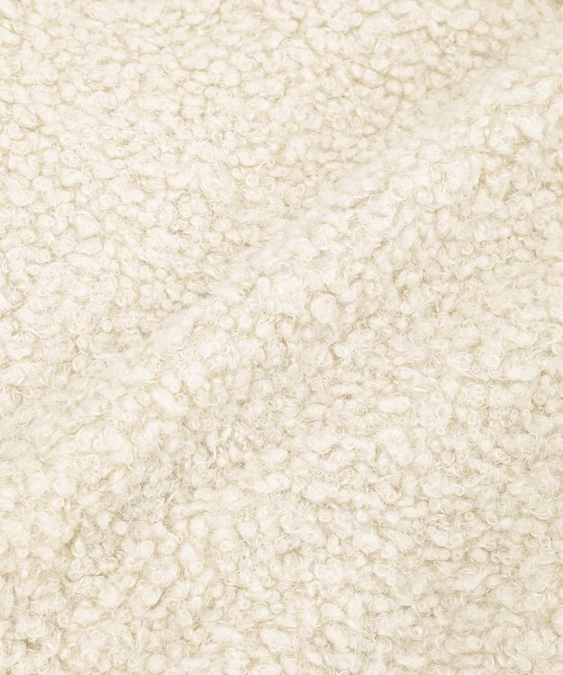 earth music&ecology ループファーコート Ivory