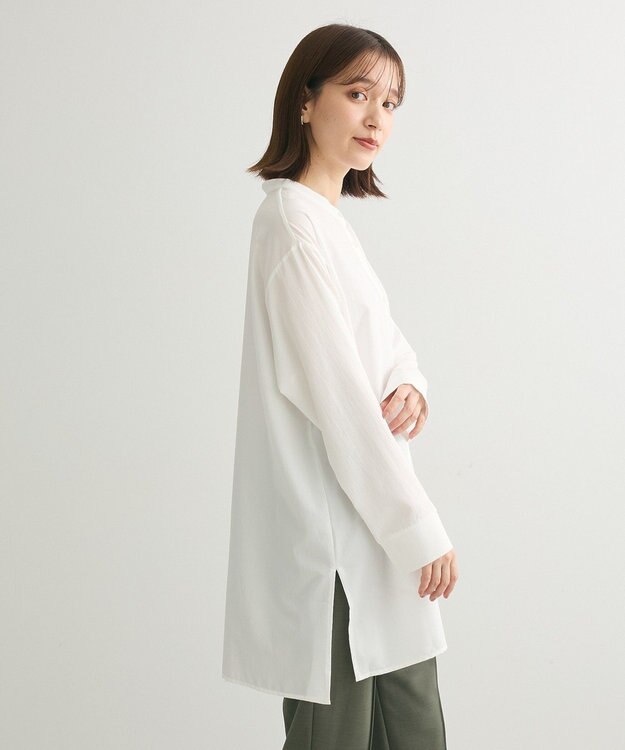 Green Parks ホワイトインナーシャツ Off White