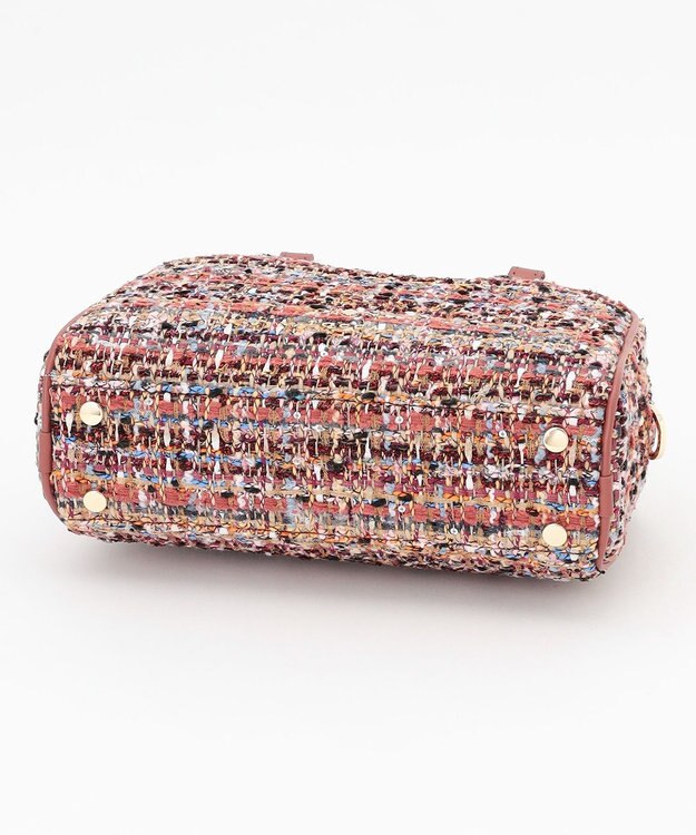 TOCCA 【美人百花掲載】OREILLER BAG ミニボストンバッグ ローズ系