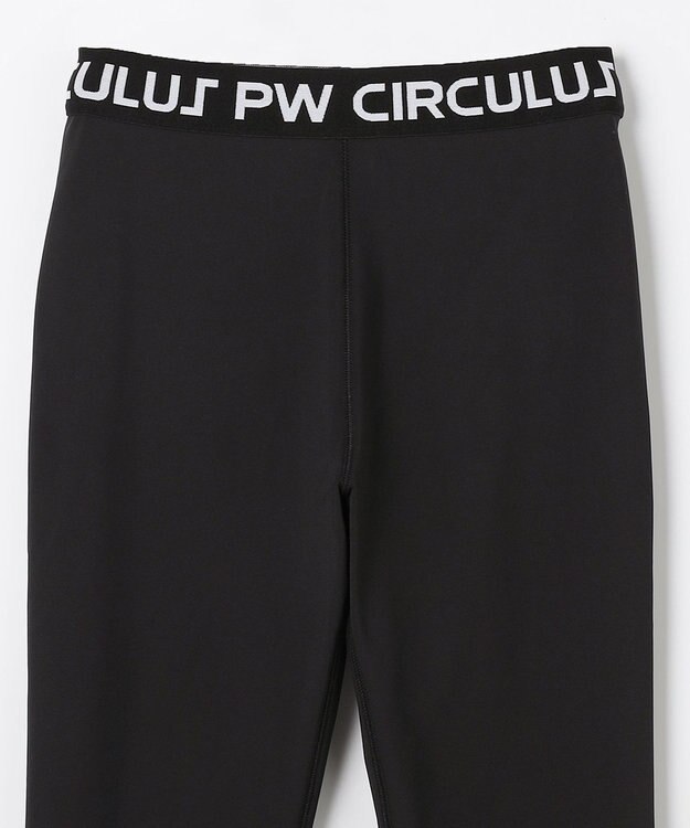 PW CIRCULUS 【WOMEN】裏起毛レギンスパンツ ゴルフウェア レディース ブラック系