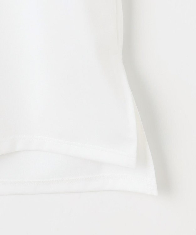 J.PRESS LADIES L レイヤードジャージー Tシャツ カットソー ホワイト系