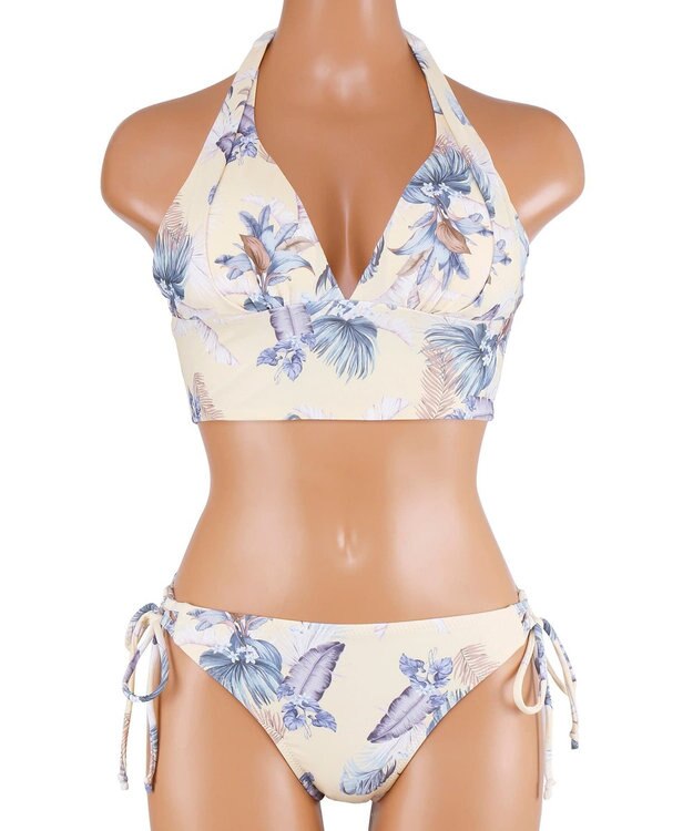 San-ai Resort（三愛水着楽園） 【SALE】ナチュラルだけどしっかり盛れる【ナチュラルアップブラ】　ノンワイヤービキニ　7M・9M　【San-ai Resort（サンアイリゾート）】 イエロー