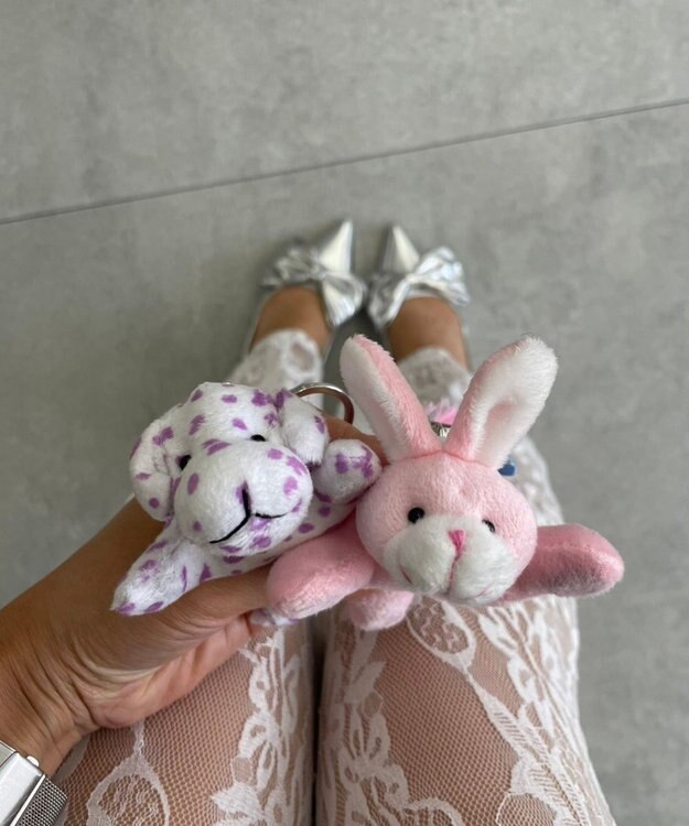 WEGO ひっつきあにまるぬいぐるみキーホルダー 柄2