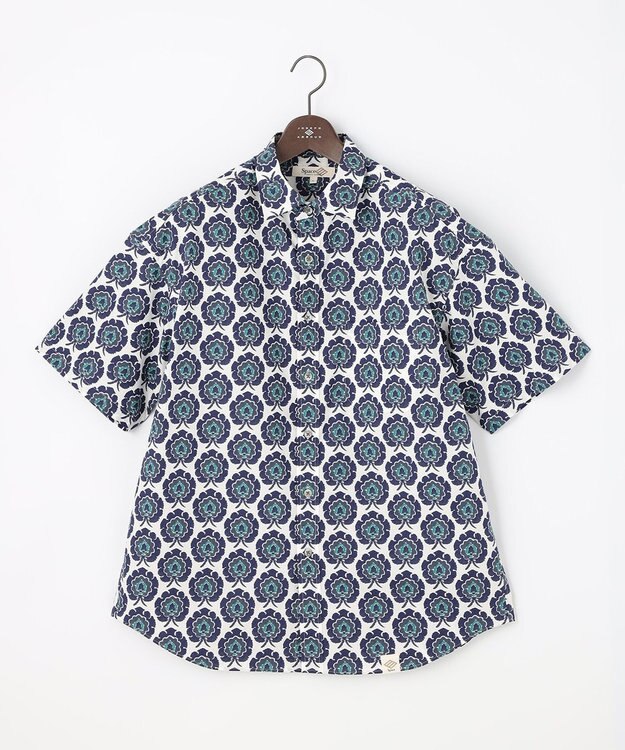 JOSEPH ABBOUD MOUNTAIN 【SPACE／UNISEX】ピカデリーポプリン シャツ ネイビー系6