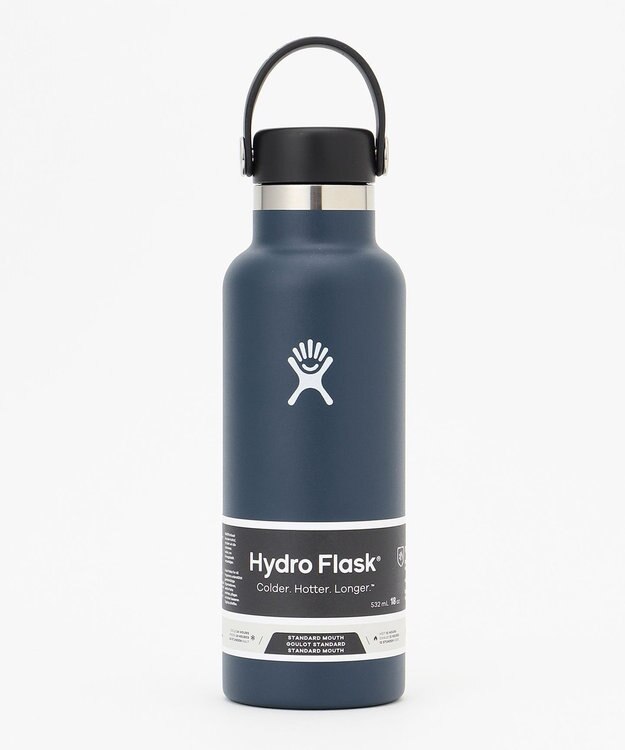 JOSEPH ABBOUD MOUNTAIN 【UNISEX】マウンテンロゴ入り ハイドロフラスク ネイビー系