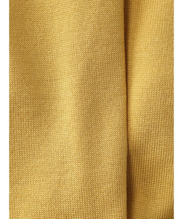 Green Parks アルガンオイル配合　Ｖネックプルオーバー Yellow