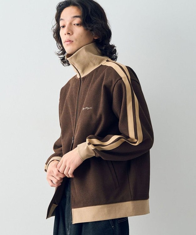 CRAFT STANDARD BOUTIQUE 【ユニセックス】トラックジャケット Brown