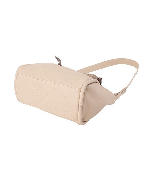 Green Parks ３ＳＥＴスカーフ付コードハンドルバッグｉｎポーチ Beige