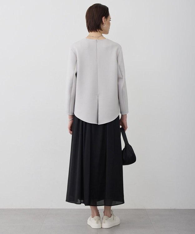 ICB 【先行予約・WEB限定カラーあり】ソフトダンボール スリットテール プルオーバー トープ