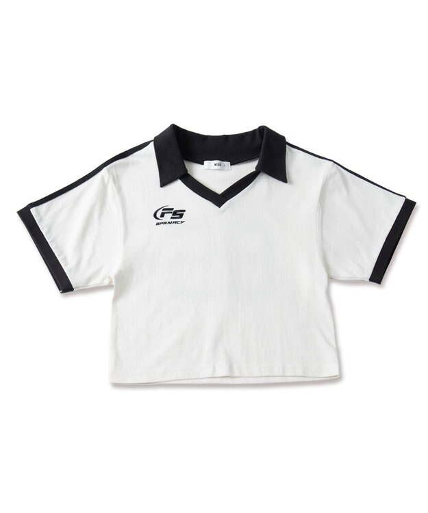 WEGO サッカーデザインチビT ホワイト