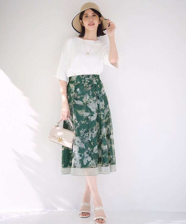 ANY SIS 【23.0~24.0cm】シアーメタルバックルヒール サンダル オフ