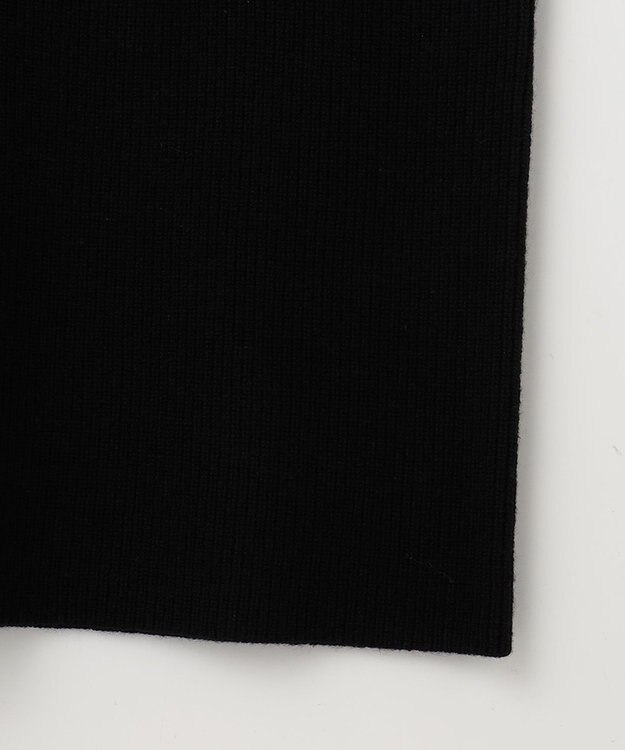 23区 【SLOW/一部店舗限定】ニットトータル スリーブレス ワンピース ブラック系