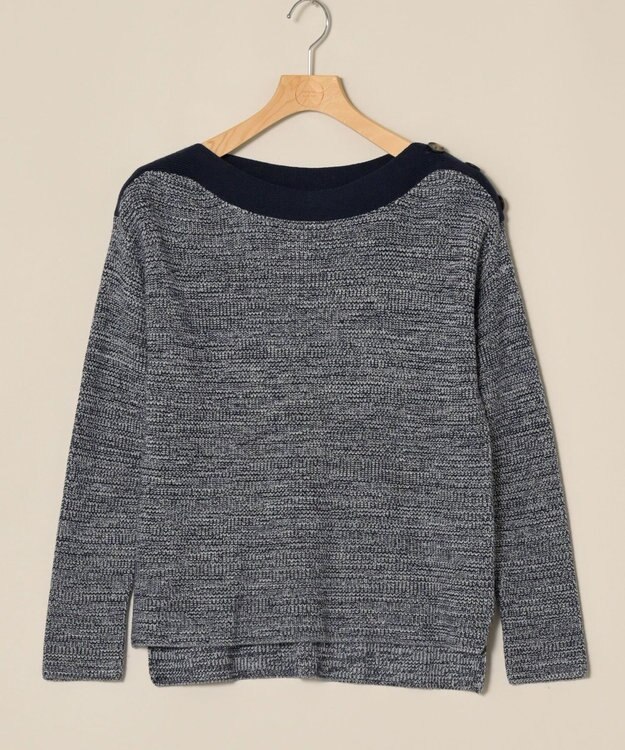 ONWARD Reuse Park 【組曲】ニット春夏 ネイビー