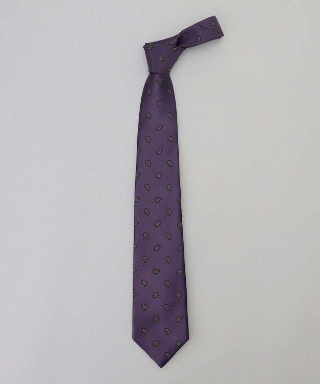 GOTAIRIKU GOTAIRIKU別注【MANTERO/マンテロ】ネクタイ_ペイズリー パープル系8