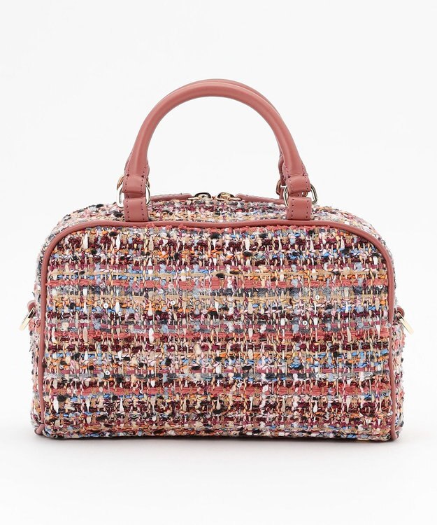 TOCCA 【美人百花掲載】OREILLER BAG ミニボストンバッグ ローズ系