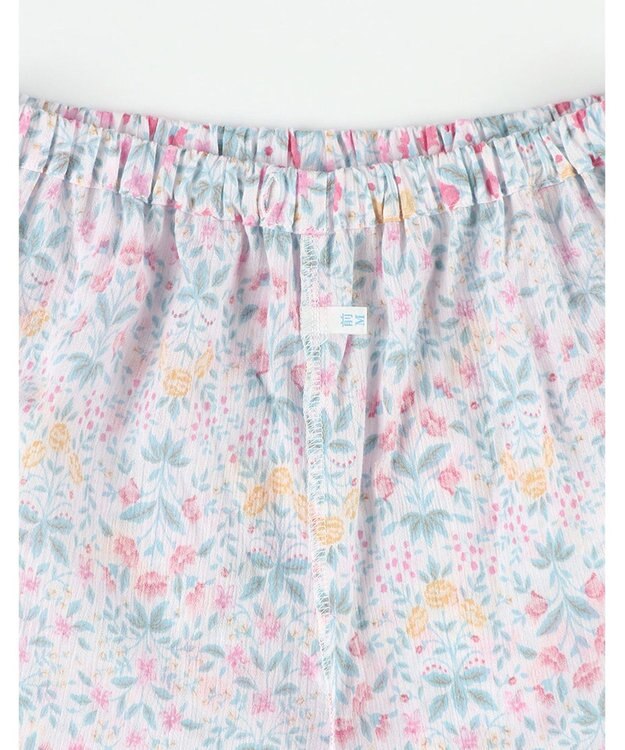 Wing パジャマ 綿100%(本体) 楊柳素材 高島ちぢみ（Ｒ） 7分袖 長袖 8分丈 レディース EP8043 ウイング／ワコール ピンク