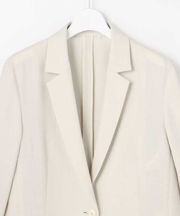 自由区 【セットアップ対応】テクスチャードスーツ ジャケット フラックス