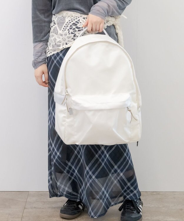NIZYU KANO 【竹下玲奈コラボ】My Backpack Lサイズ ホワイト