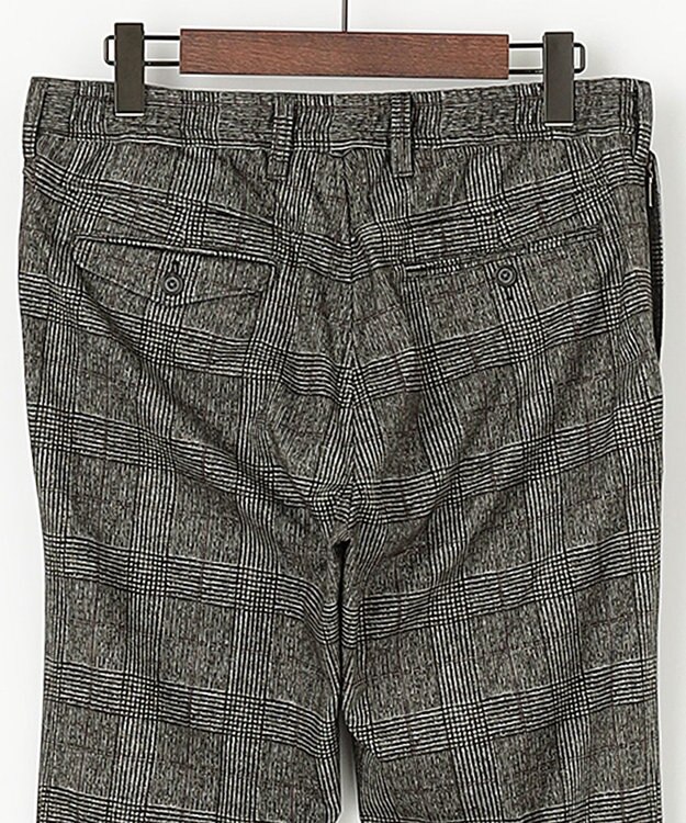 JOSEPH ABBOUD 【ストレッチ】フランネルジャージ パンツ ダークブラウン系4
