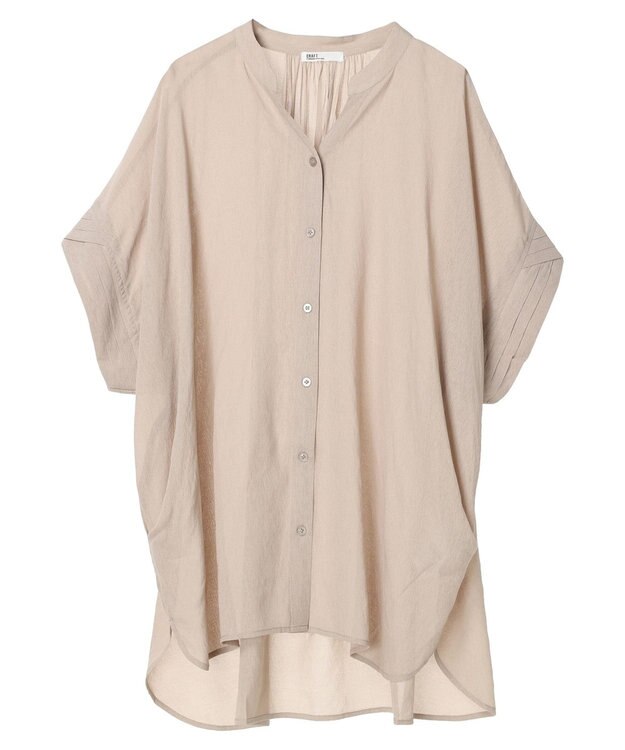 CRAFT STANDARD BOUTIQUE ヴィンテージボイルミルフィーユチュニック Beige