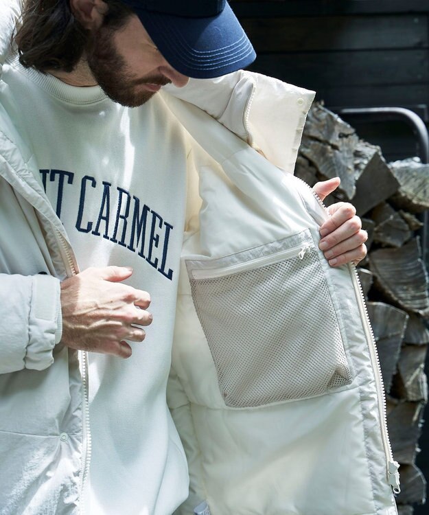 SHARE PARK MENS 【UNISEX】蓄熱中綿モンスターロングコート（L・XLサイズ） オフホワイト