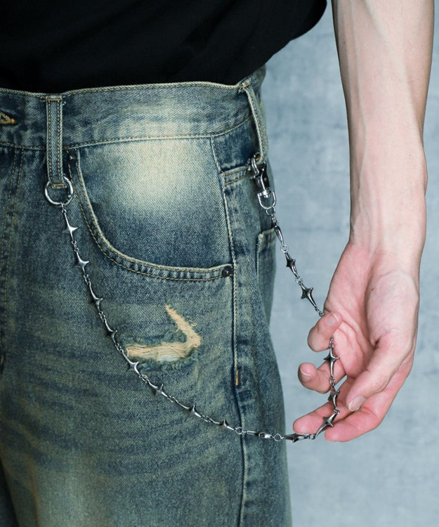 WEGO Mモチーフウォレットチェーン 柄1