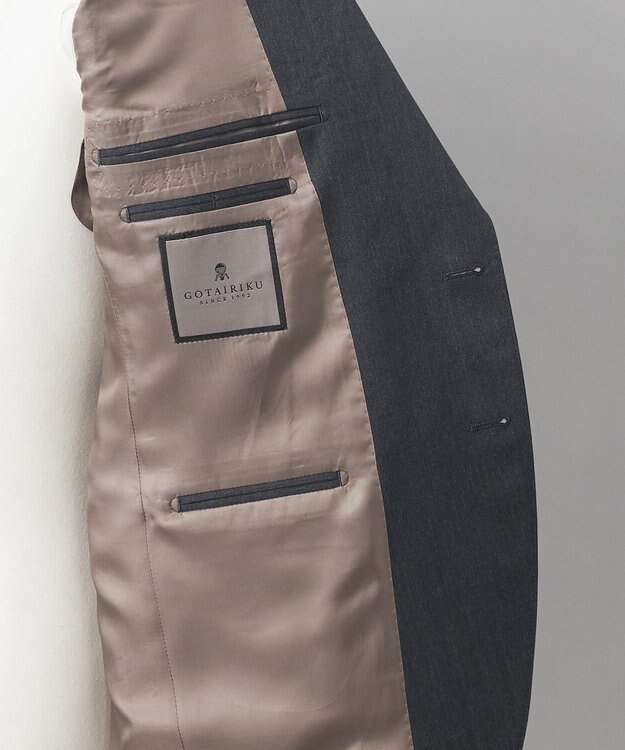 GOTAIRIKU 【御幸毛織】ドライスピナーツイルストレッチスーツ_グレー グレー系