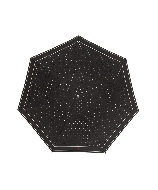 MOONBAT POLO RALPH LAUREN（ポロ ラルフローレン)ドット ポロポニー 雨傘 折りたたみ傘 ブラック