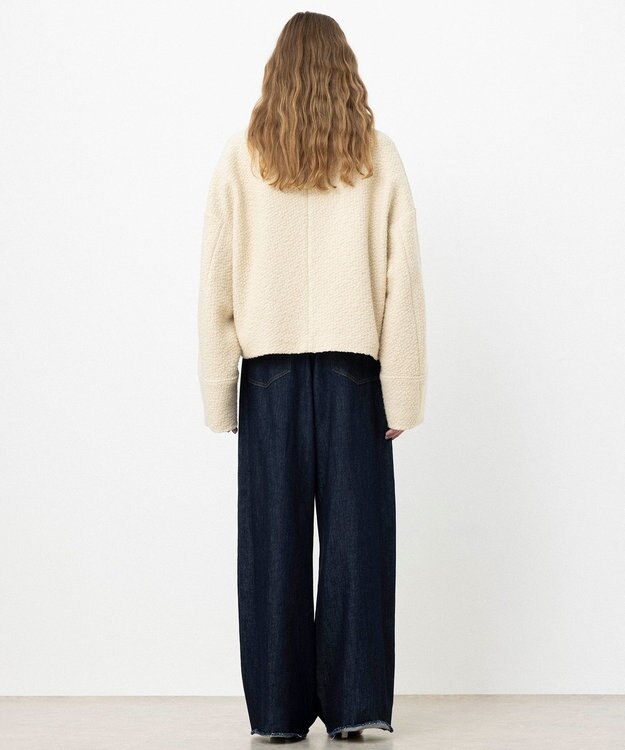 NAVE 【ReNAVE】ブークレーアウター アイボリー系