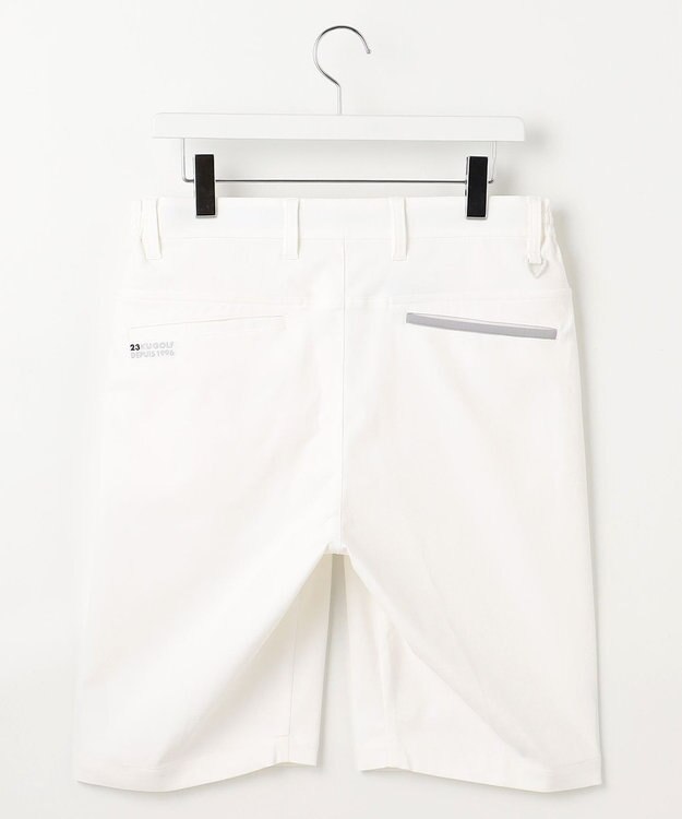 23区GOLF 【MEN】【ストレッチ】アポロテックストレッチハーフパンツ ホワイト系
