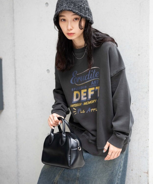 WEGO ピグメントスウェット 柄1