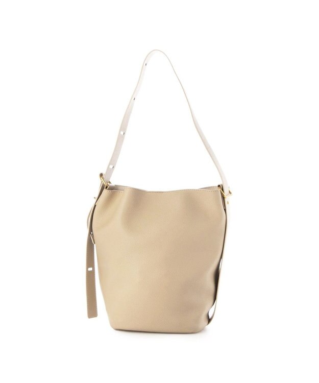 UNBILLION カシュカシュ cachecache / シボフェイクレザーソフトホーボーバッグ オーク