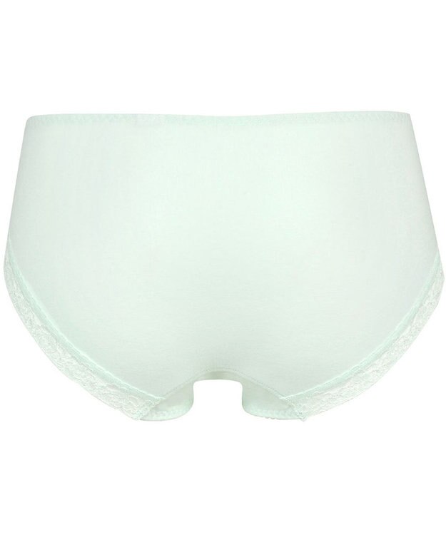 Wing ペアショーツ　【後ろ姿きれいブラ】　KB2717とペア　身生地部綿混　はきこみ丈あさめ　ウイング／ワコール　KF2317 メロン