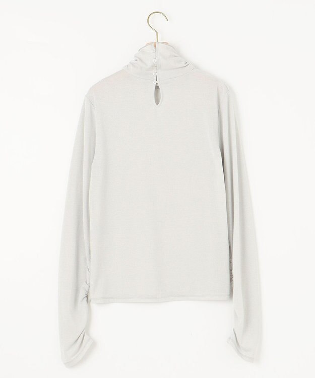 組曲 L シャイニーシアータートル カットソー シルバー系