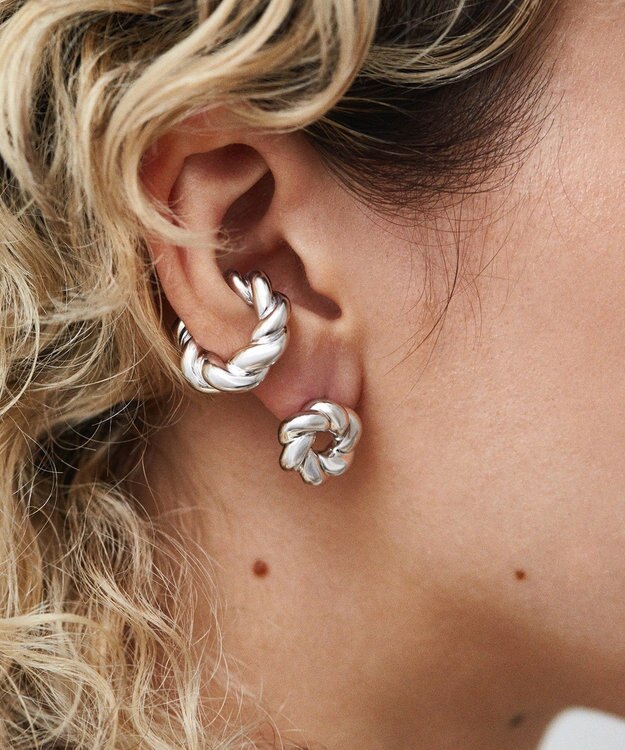 simoe Conel Loop Pierce ピアス シルバー