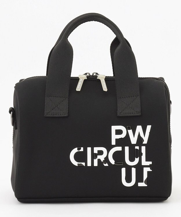 PW CIRCULUS 【UNISEX】PW ロゴ ボストンカートバッグ ゴルフ ブラック系