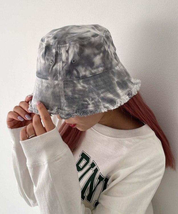 WEGO フリンジバケットハット 柄2