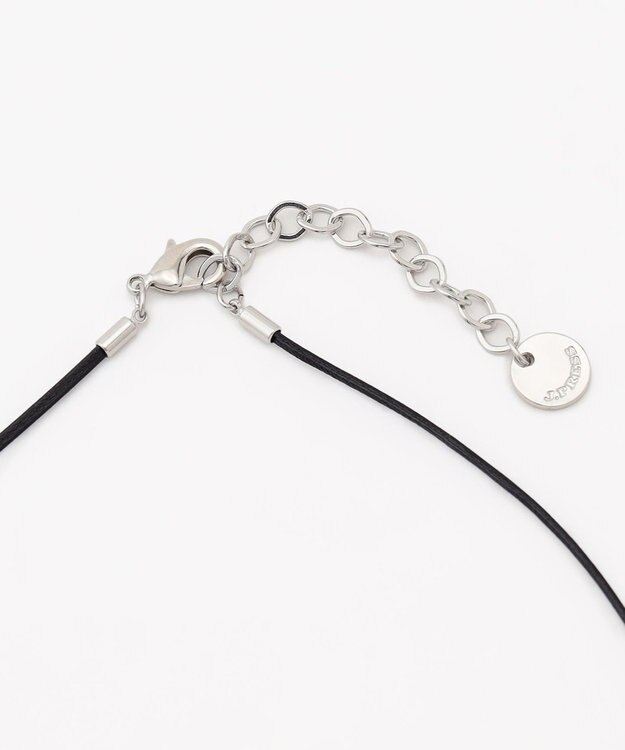 J.PRESS LADIES シェル ネックレス ライトグレー系