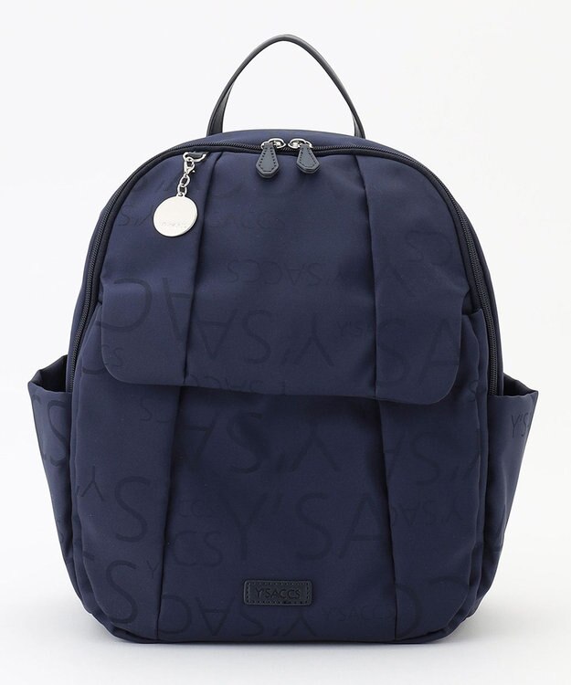 Y'SACCS ロゴジャカード　リュックサック ネイビー