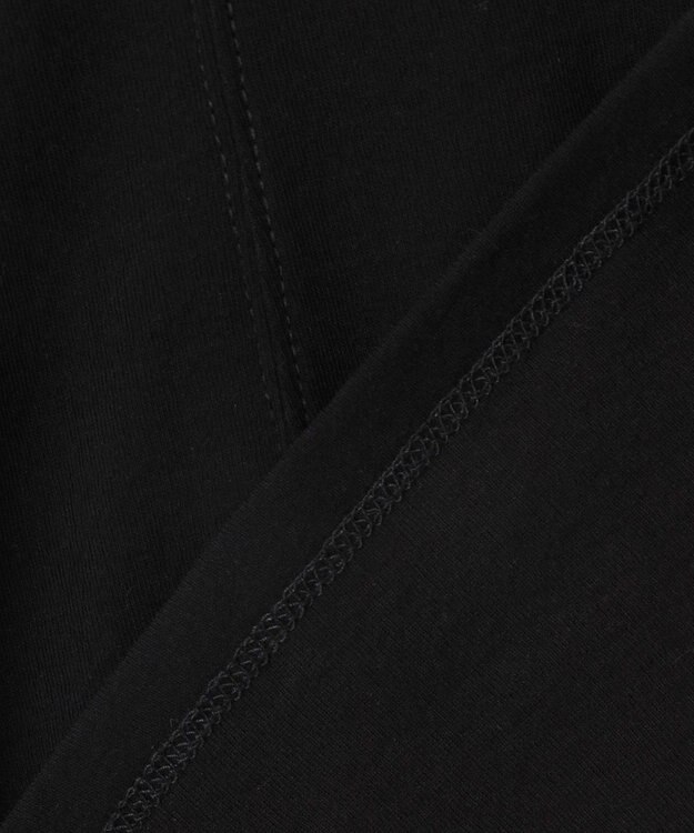 uncrave シアーハイツイストリブ ドルマントップス ブラック